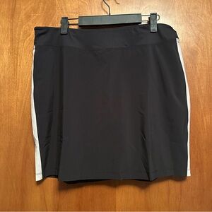 NWT Lady Pinseeker Skort Skirt Black White Large